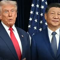 Trump and Xi Jinpin