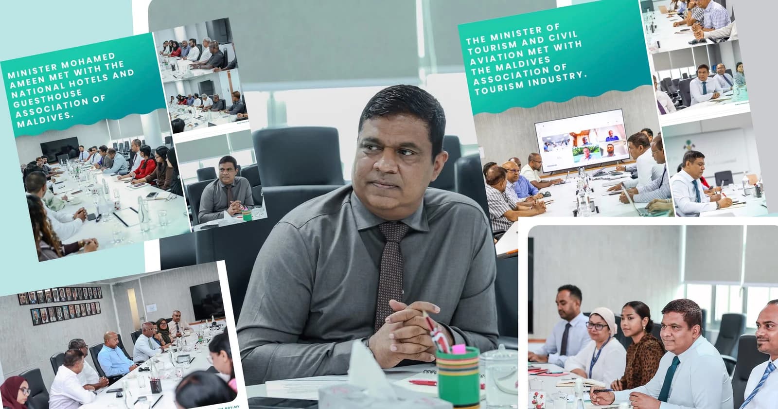 Minister Ameen and stakeholders